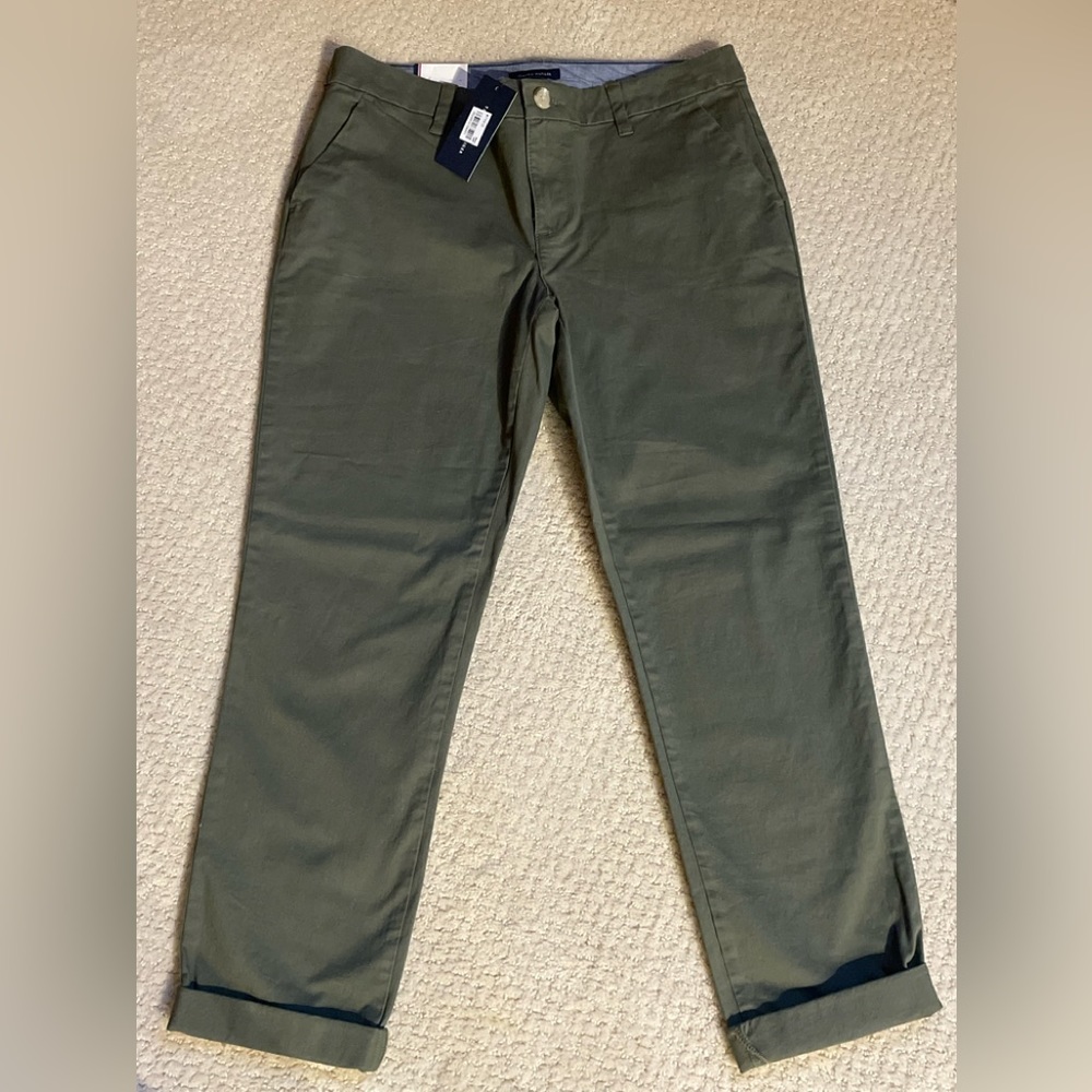 New Tommy Hilfiger Stretch Slim Chino
